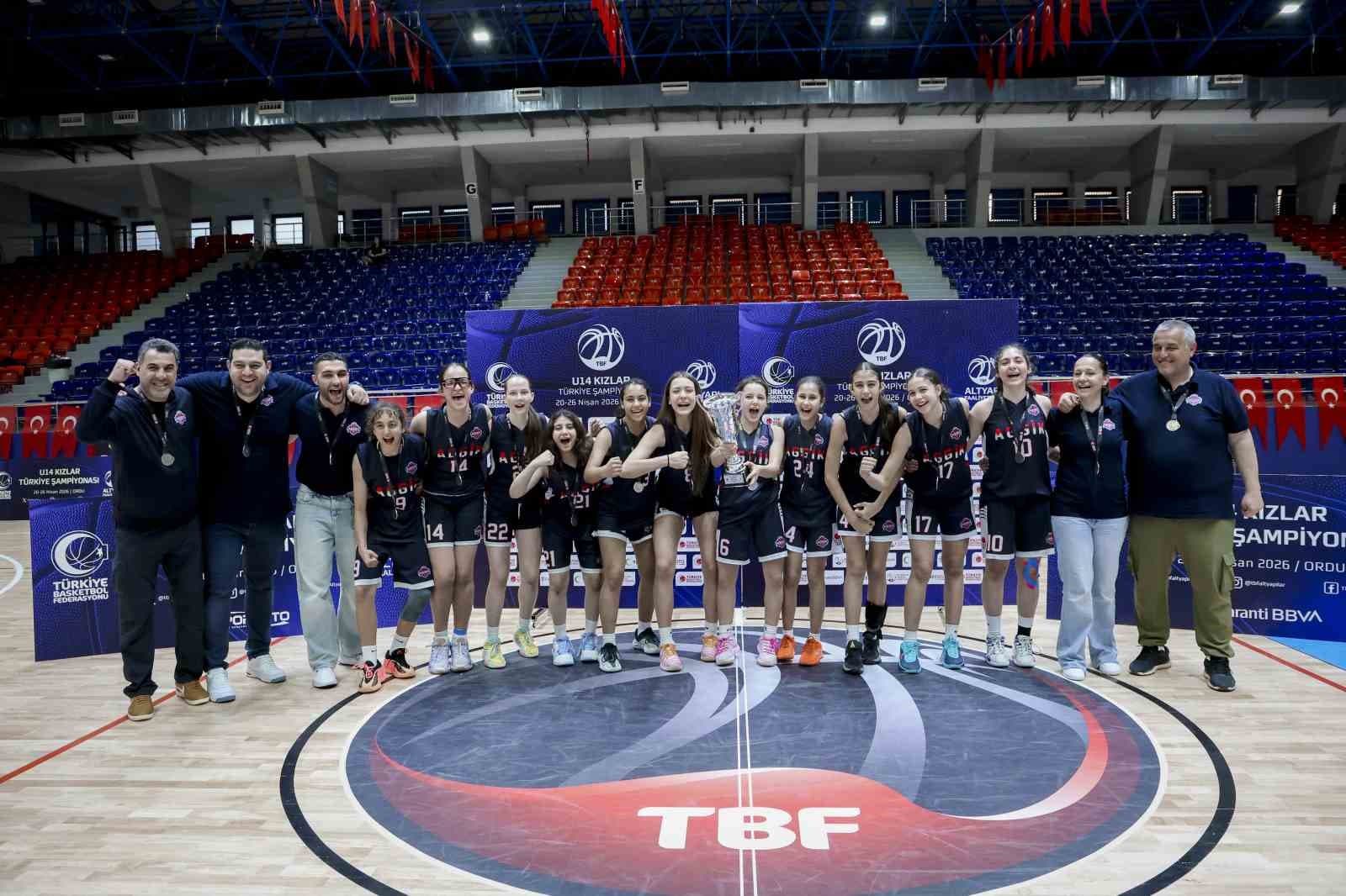 Antalya Gelişim Spor Kulübü, U14 Kızlar Türkiye Şampiyonası’nda ikinci oldu
