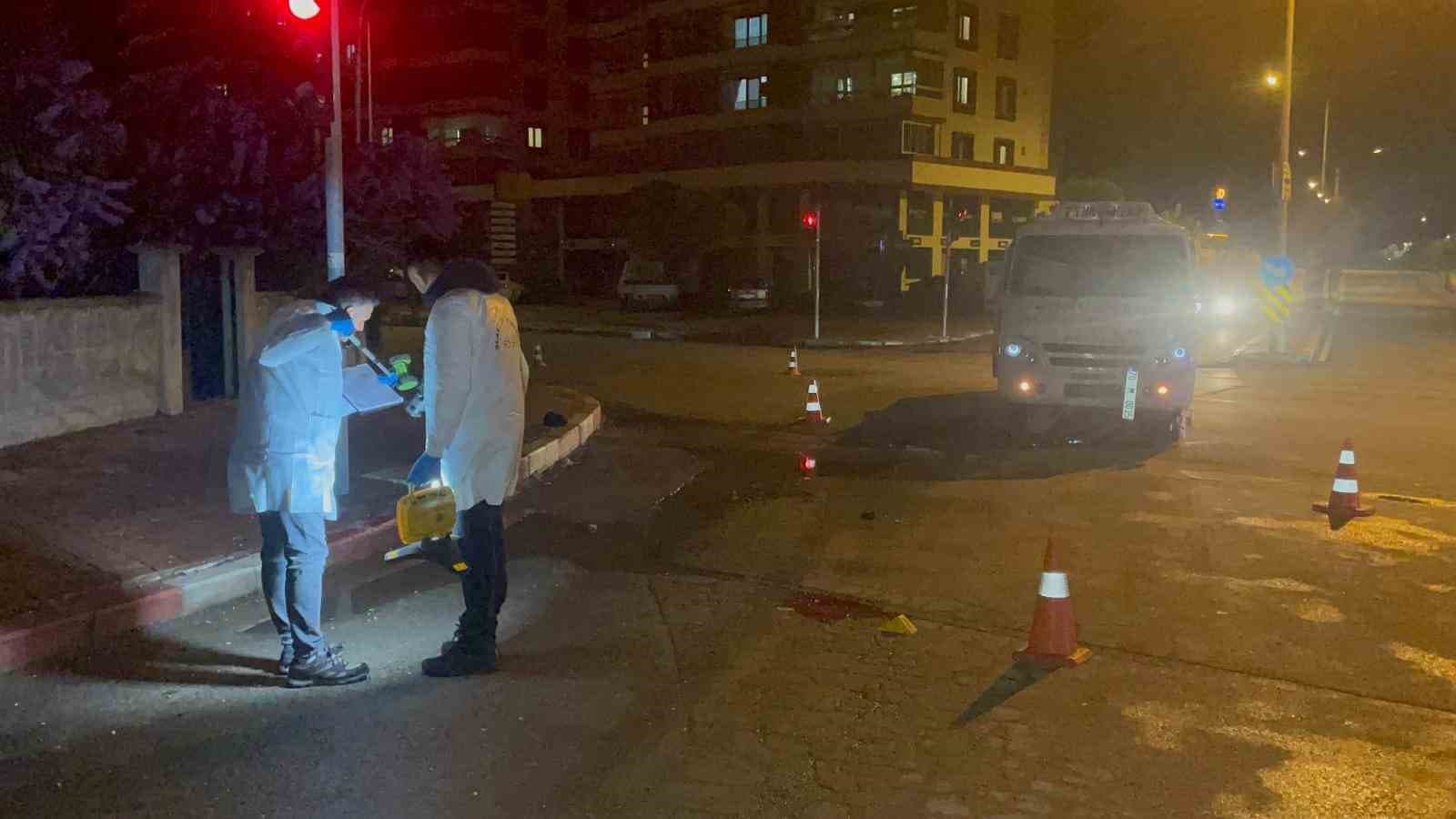 Elektrikli bisiklet sürücüsünün ölümüyle sonuçlana kaza kamerada