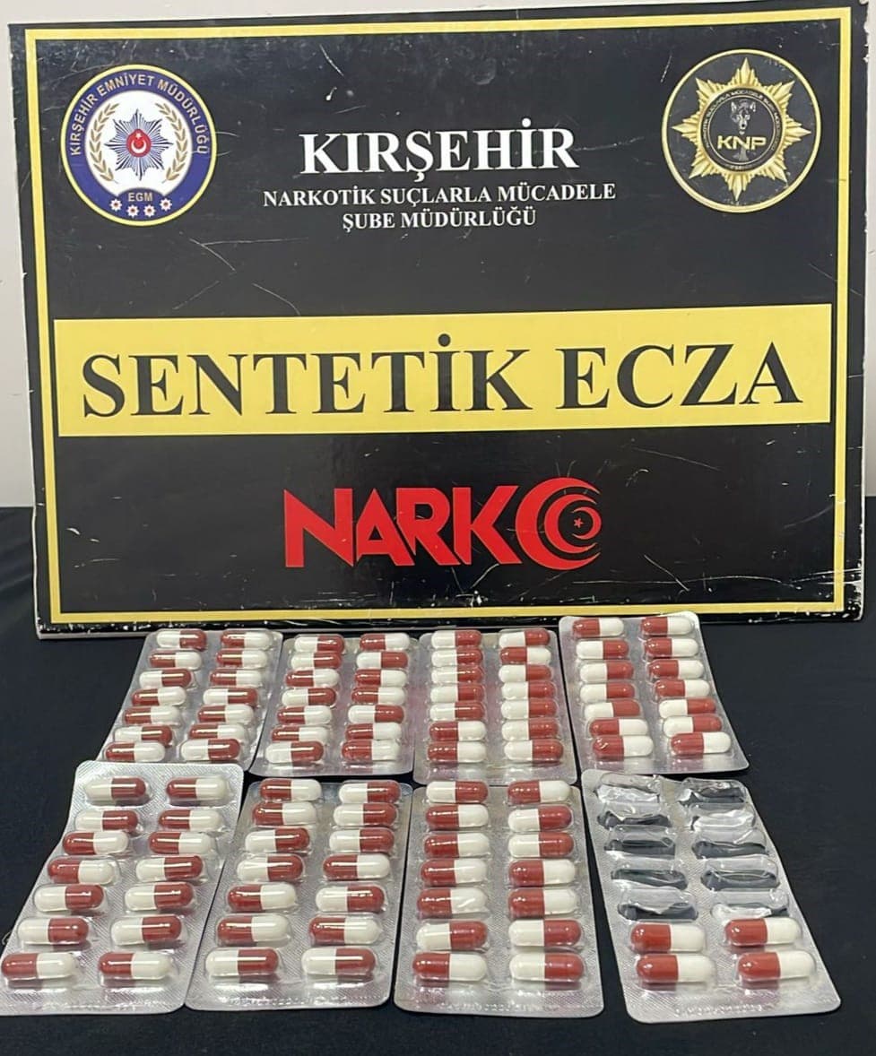 Kırşehir’de uyuşturucu operasyonu: 8 kişi yakalandı