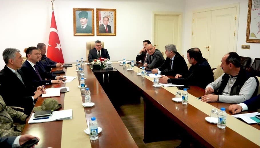 Sinop’ta afetlere karşı hazırlık toplantısı