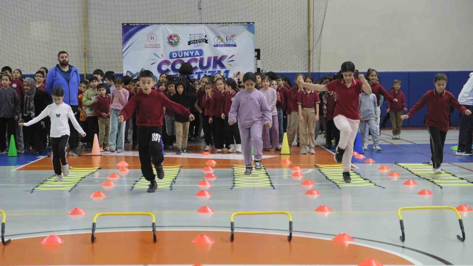 Karaman’da Dünya Çocuk Atletizm Günü kutlandı