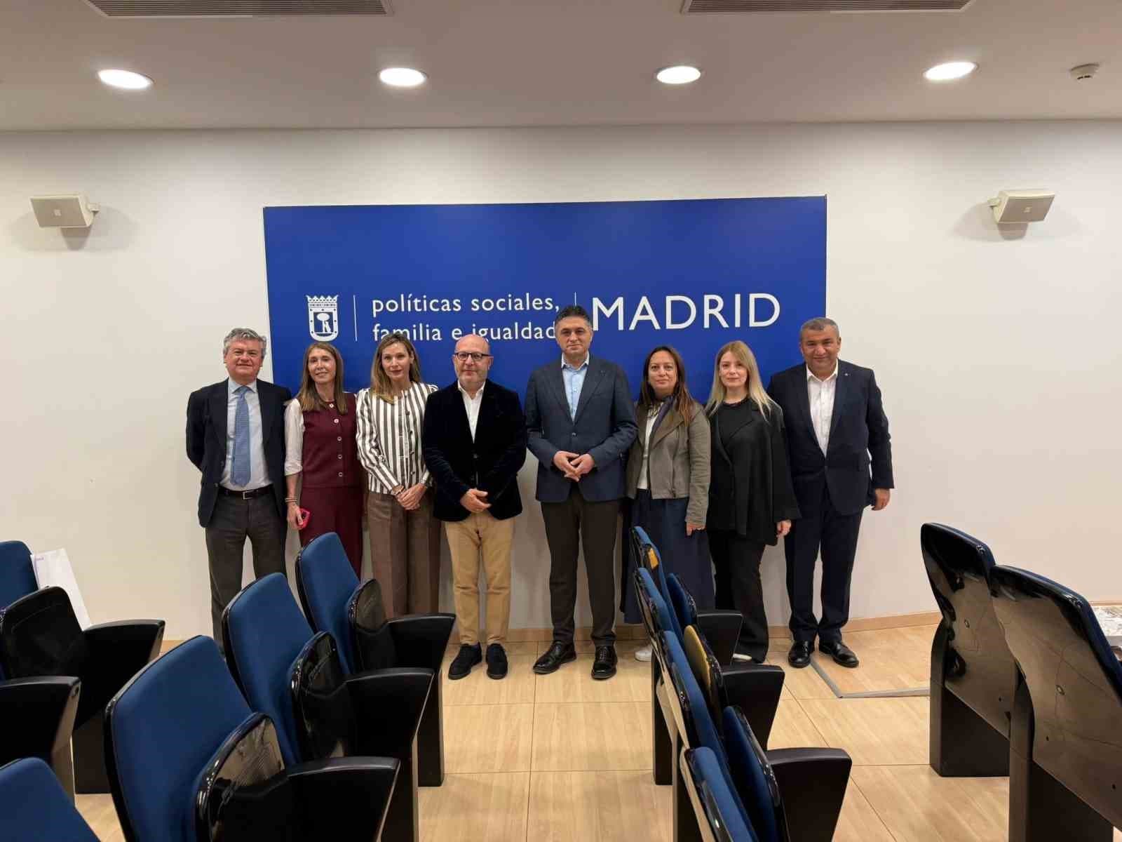 Aliağa’nın sosyal hizmet modeline Madrid’den yakın ilgi