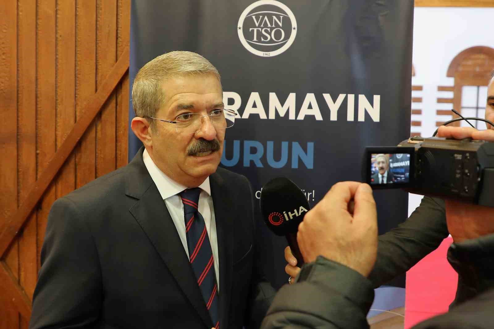 Van TSO Başkanı Takva: "Gençlerimiz iş aramasın, iş kursun"