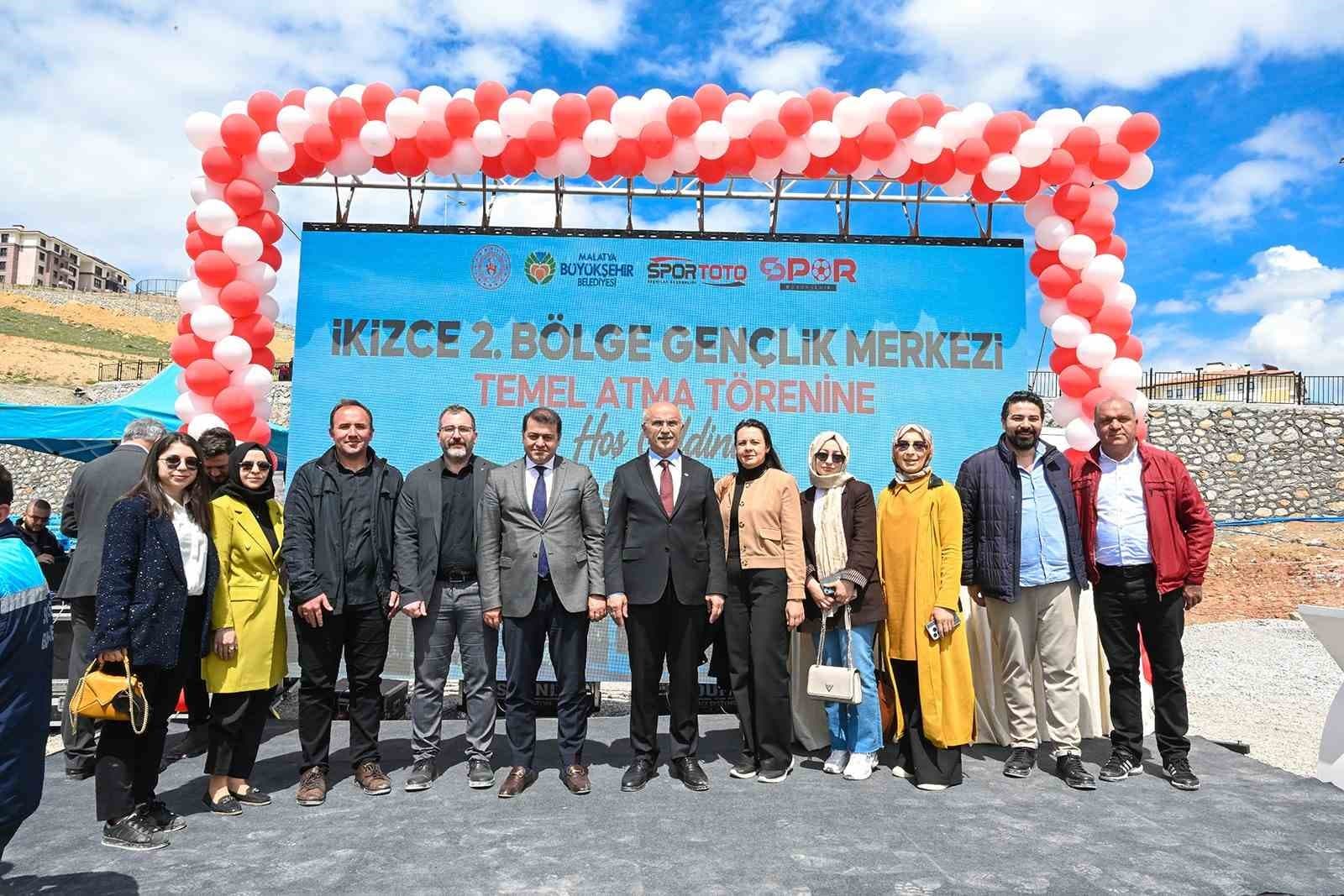 İkizce 2. Bölge Gençlik Merkezinin temeli atıldı