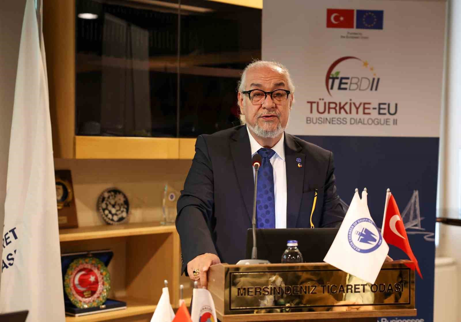 Mersin’in lojistik gücü Avrupa’ya tanıtılıyor