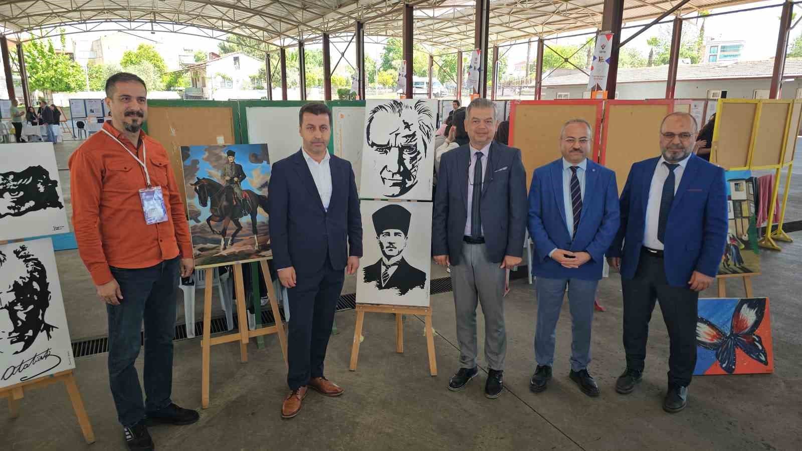 Nazilli’de bilim fuarında öğrenciler projelerini sergilendi