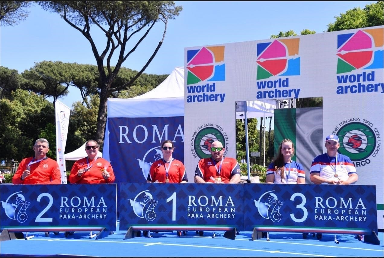 Denizlili milli sporcu Roma’da iki gümüş madalya kazandı