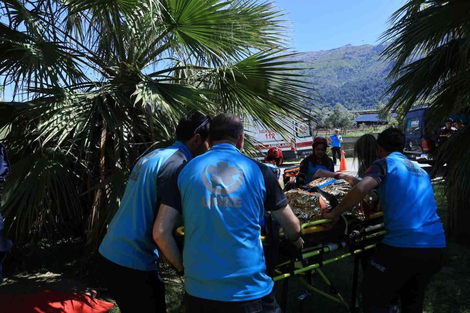 Aydın’da UMKE tatbikatı gerçekleştirildi