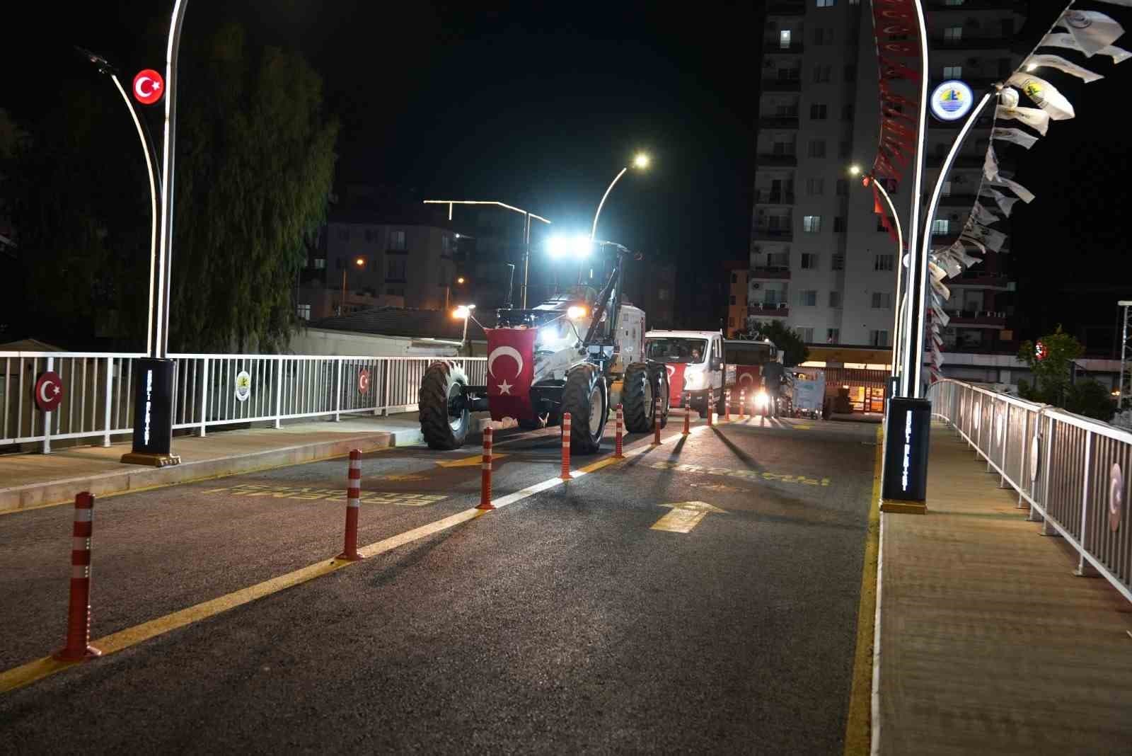 Erdemli’nin ulaşımını rahatlatacak 4. köprü hizmete açıldı
