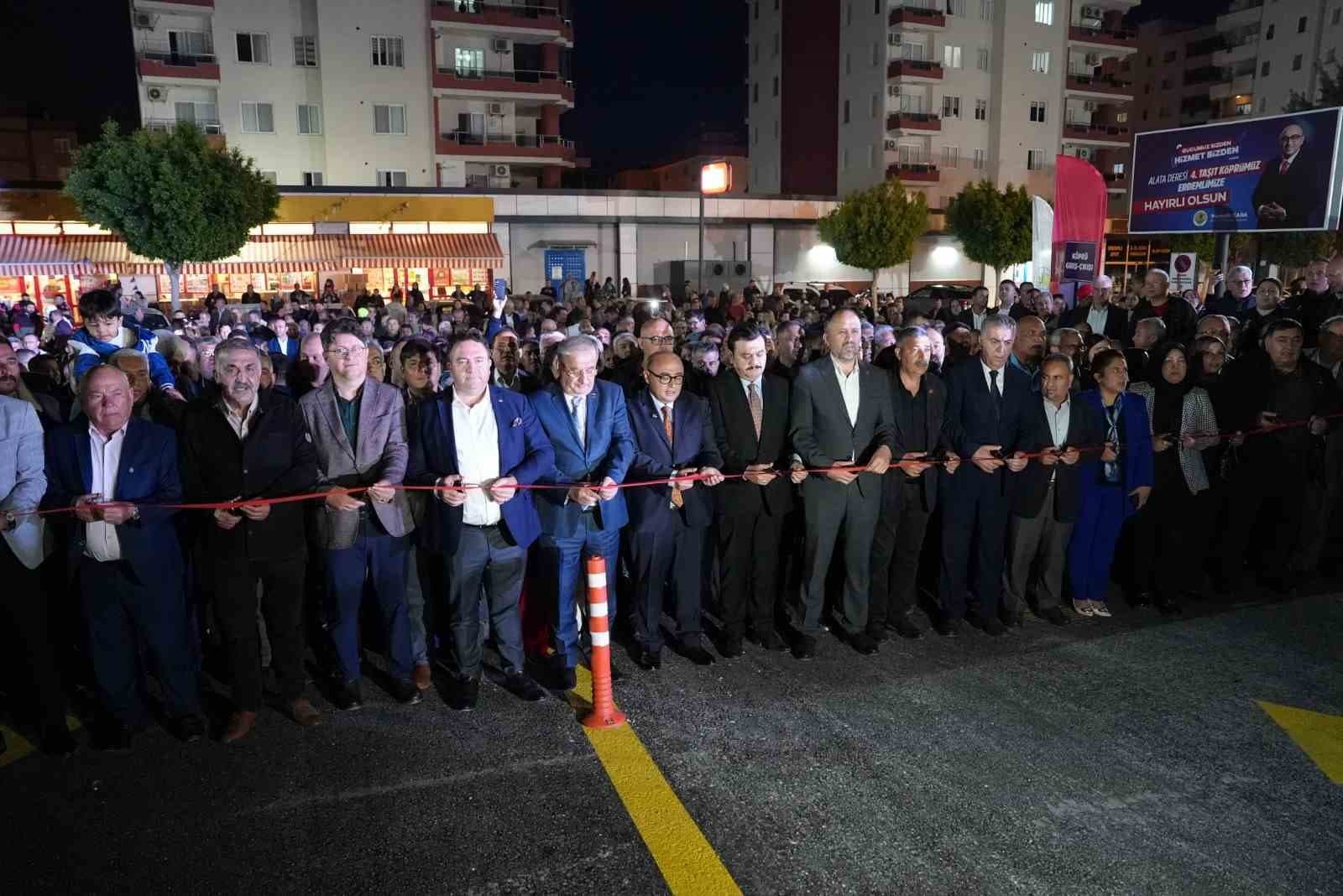 Erdemli’nin ulaşımını rahatlatacak 4. köprü hizmete açıldı