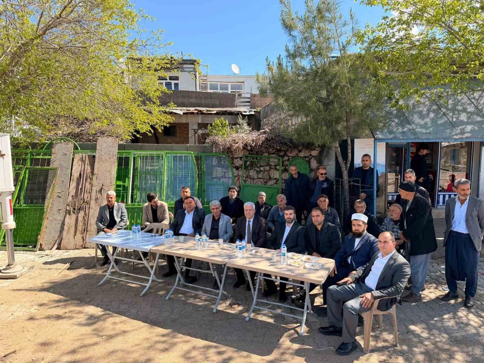 Çermik Belediye Başkanı Karamehmetoğlu cami temelini attı