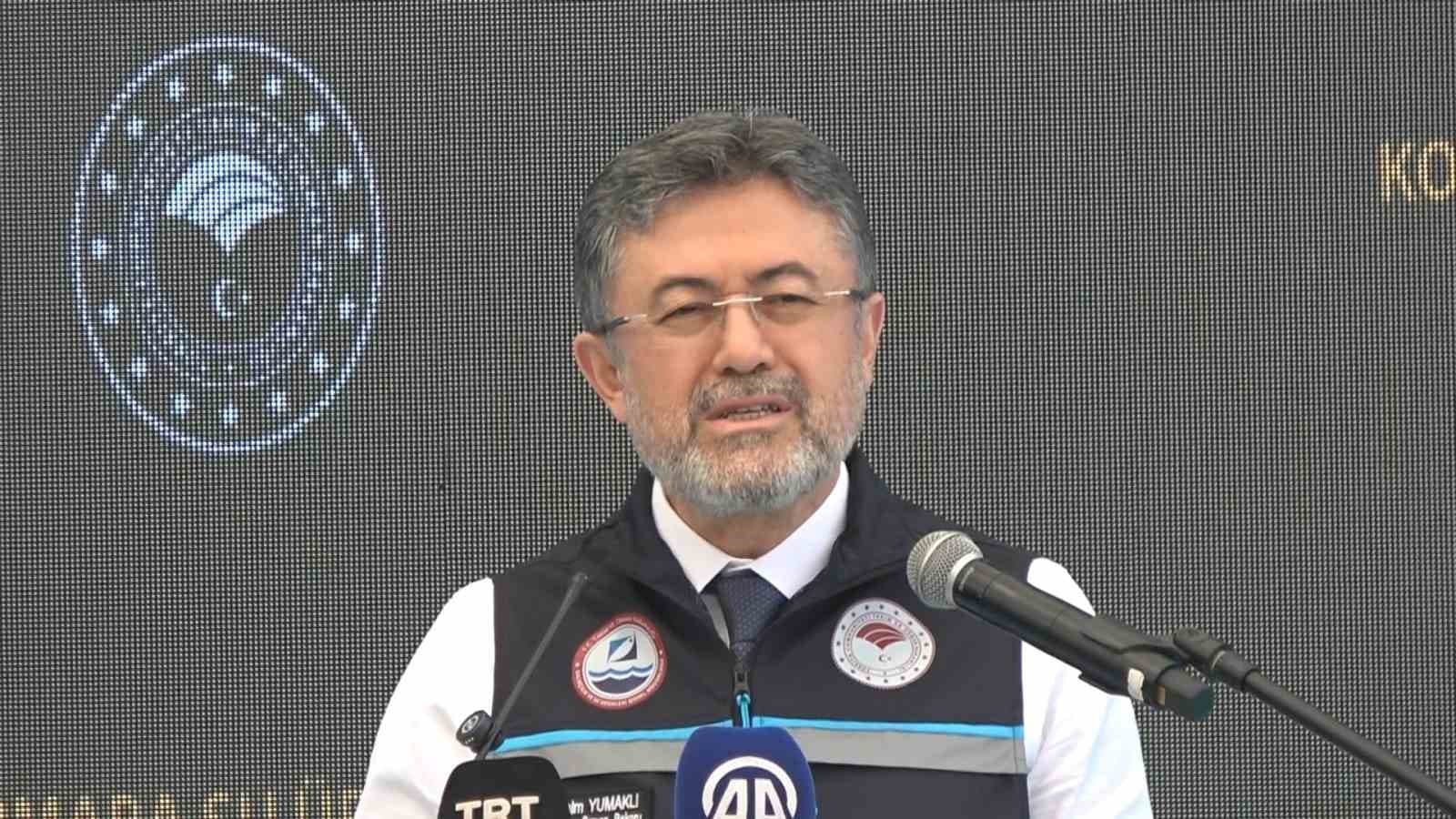 Bakan Yumaklı, Marmara Su Ürünleri Denetim ve Kontrol Merkezi’ni açtı