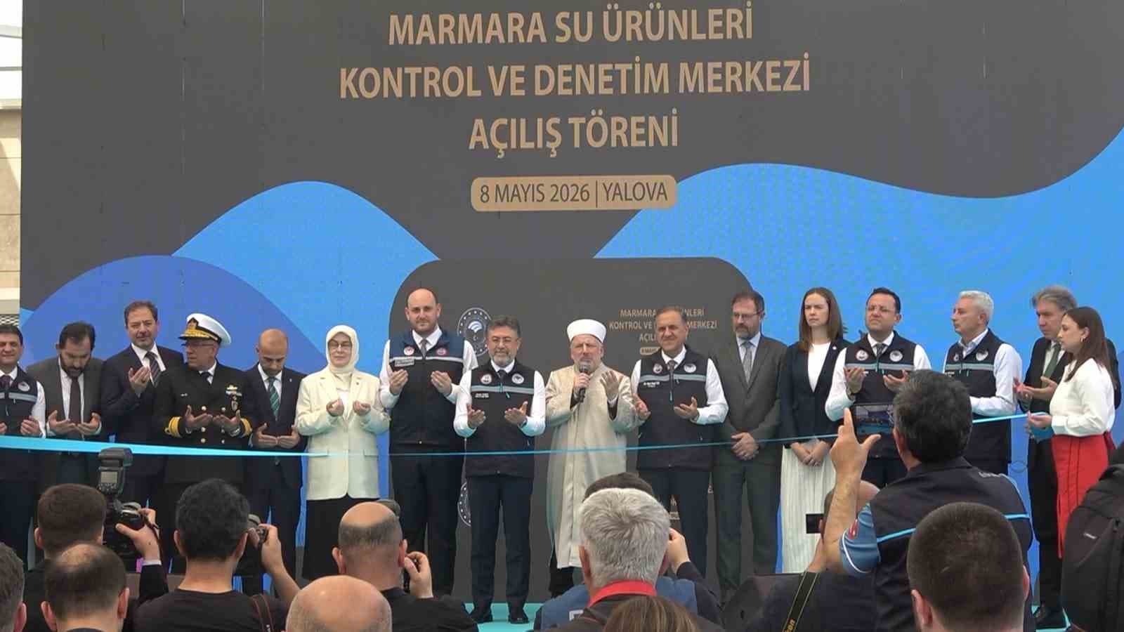Bakan Yumaklı, Marmara Su Ürünleri Denetim ve Kontrol Merkezi’ni açtı