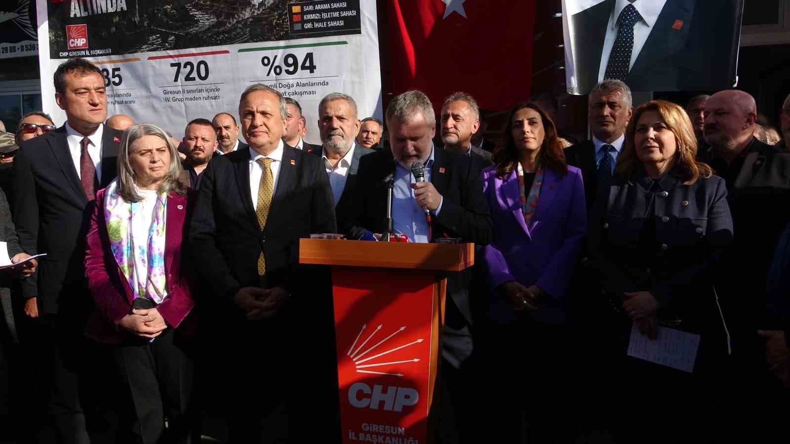 Yöre halkı maden kirliliğine karşı ses yükseltti