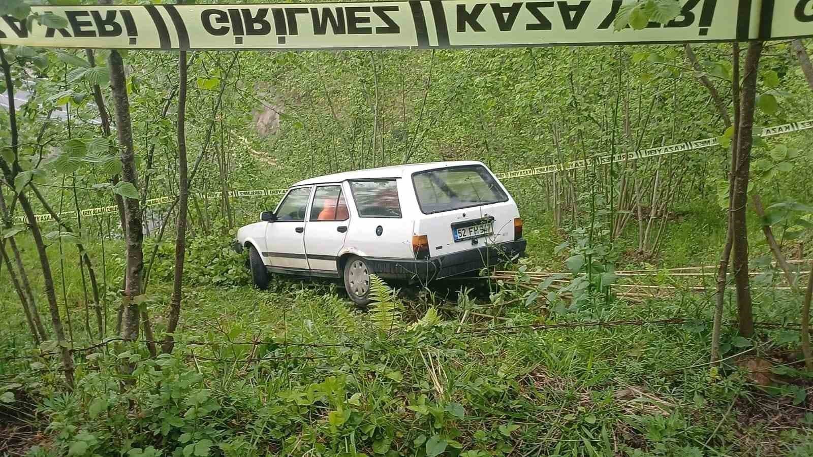 Ordu’da trafik kazası: 1 ölü