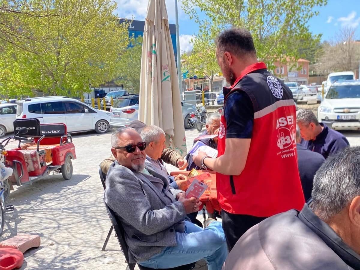 Mobil sosyal hizmet aracı Aksaray’da sahaya indi