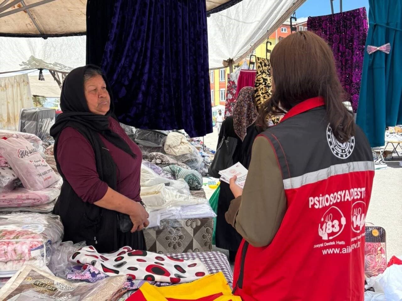 Mobil sosyal hizmet aracı Aksaray’da sahaya indi