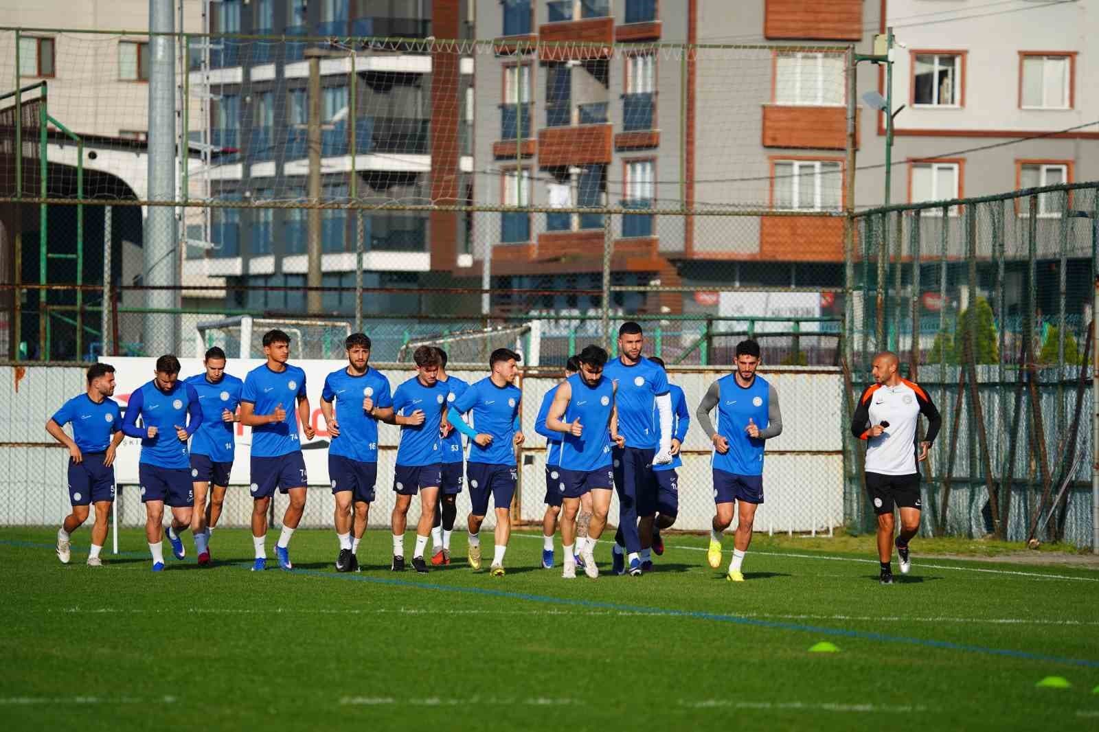 Çaykur Rizespor, Beşiktaş hazırlıklarını sürdürdü