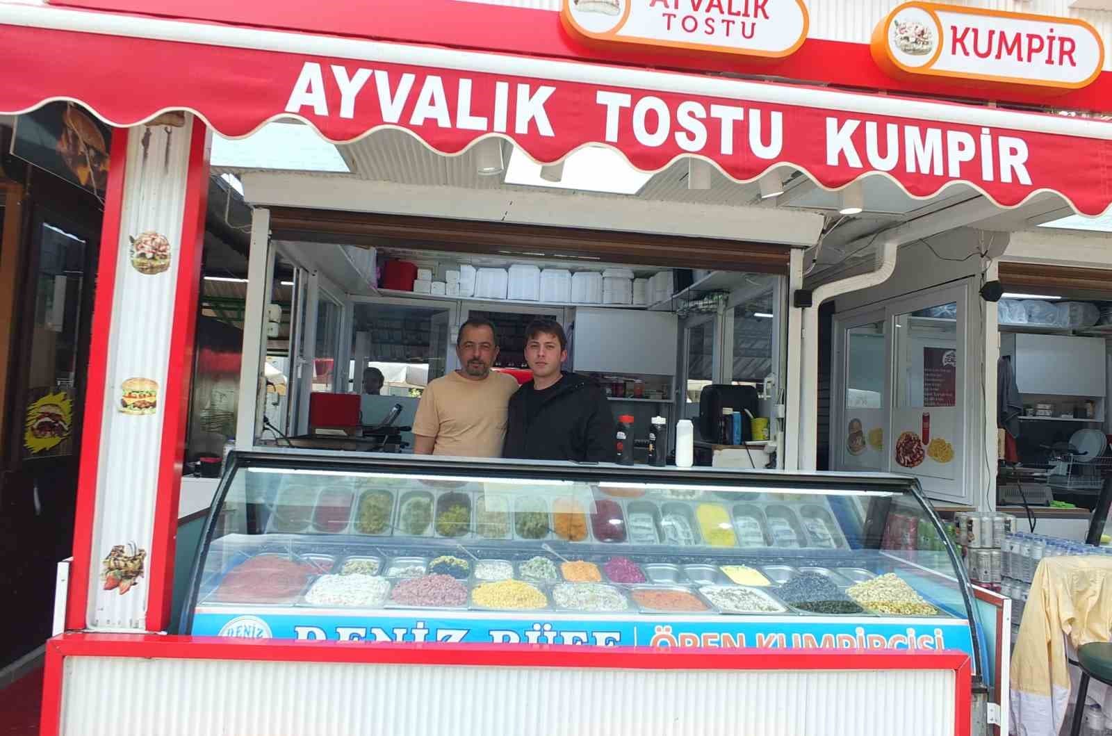 Burhaniye’de Ören esnafı ilgi bekliyor