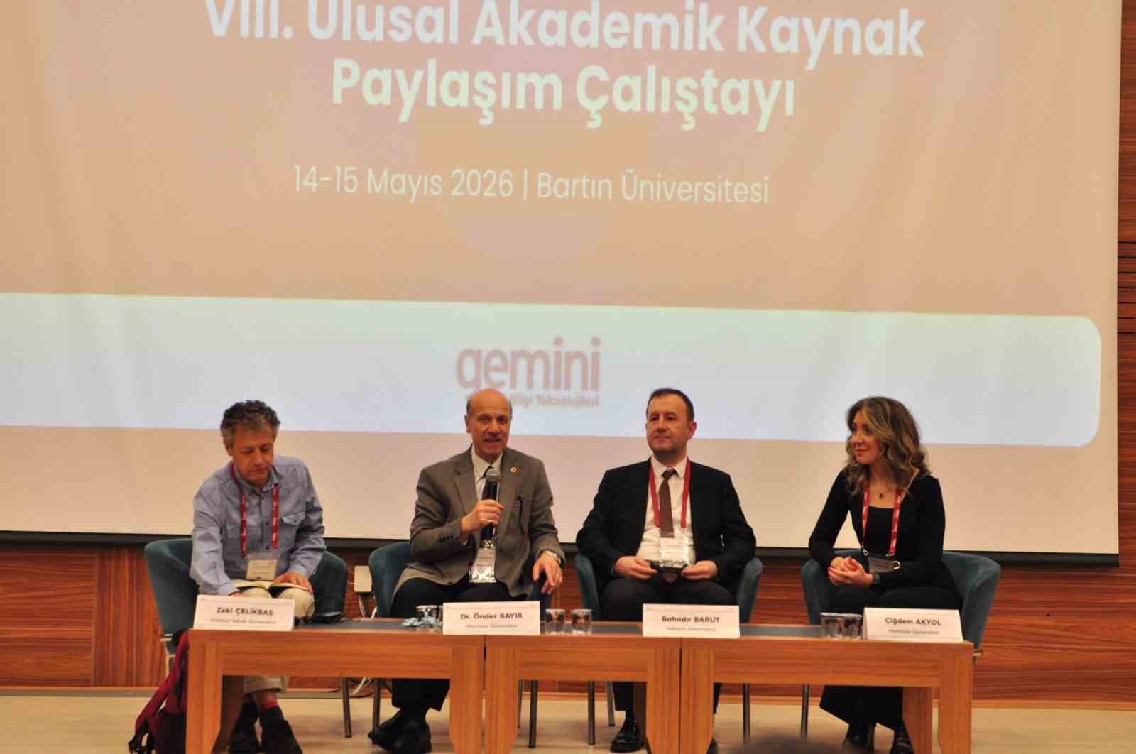 BARÜ "VIII. Ulusal Akademik Kaynak Paylaşım Çalıştayı"na ev sahipliği yaptı