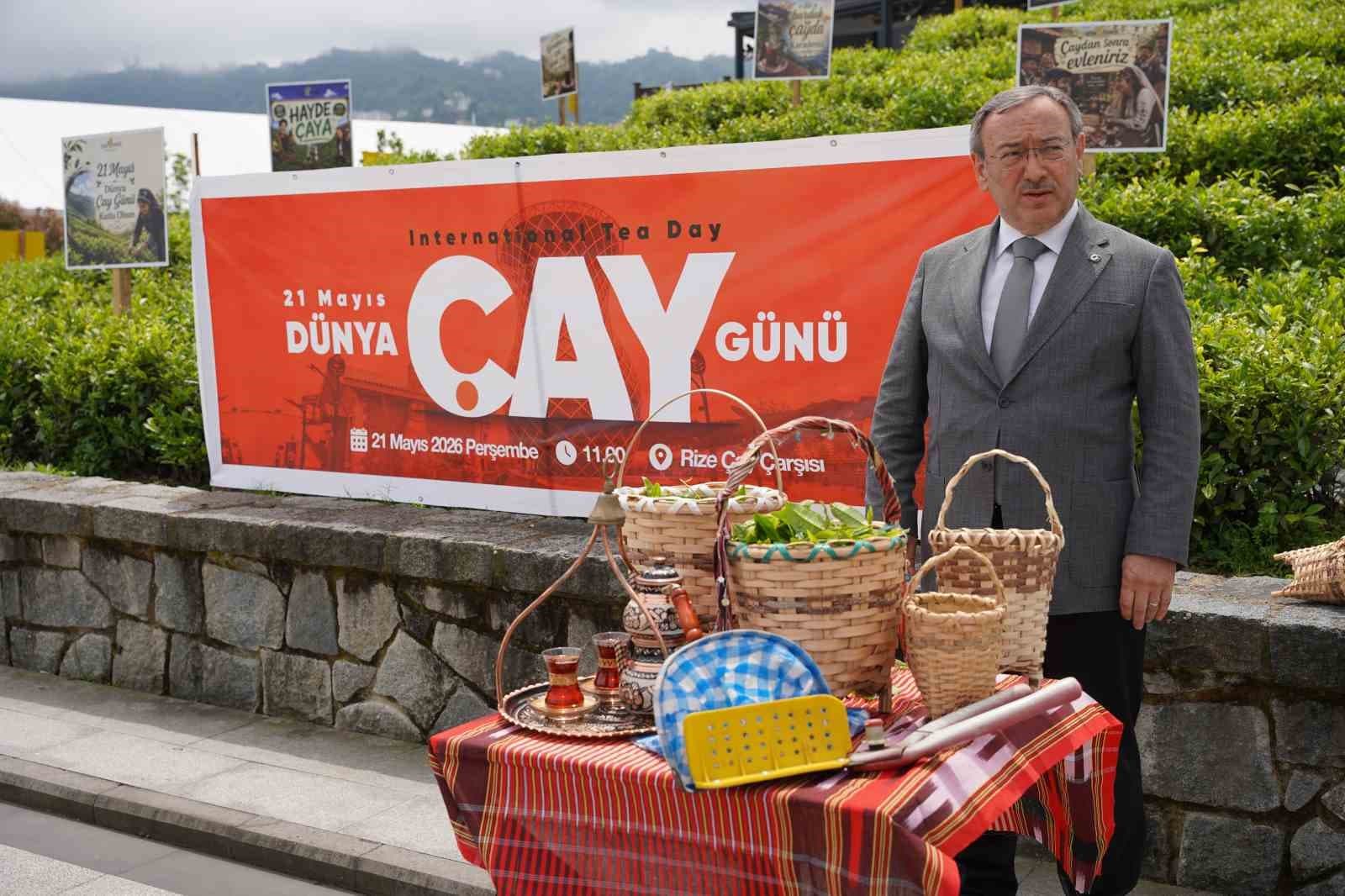Rize’de Dünya Çay Günü etkinliği