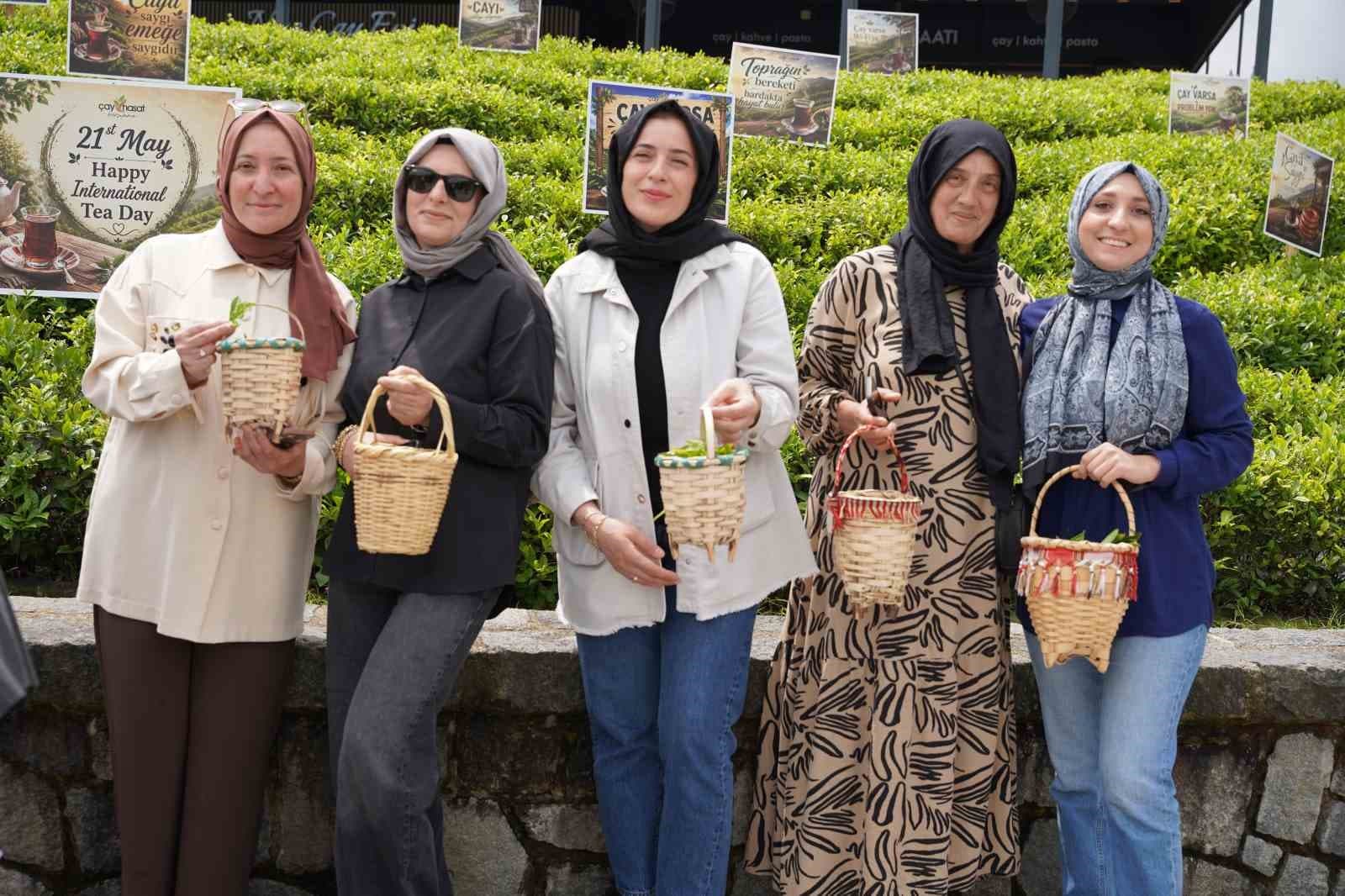 Rize’de Dünya Çay Günü etkinliği