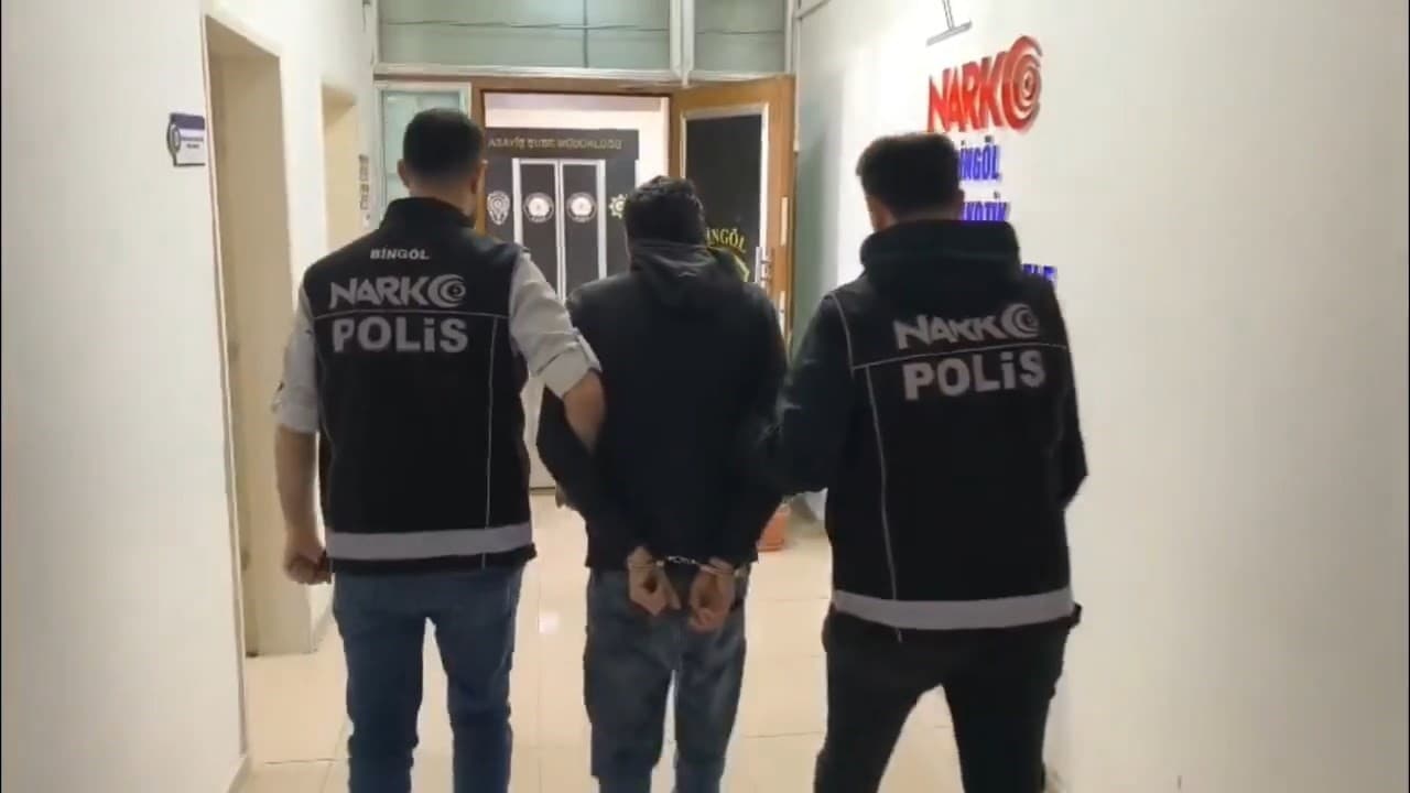 Bingöl’de uyuşturucuyla mücadele: 1 tutuklama