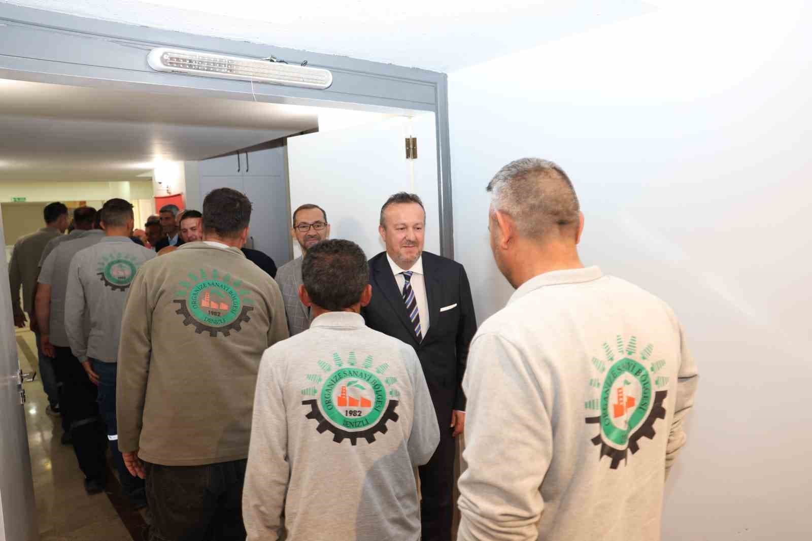 Denizli OSB’de geleneksel bayramlaşma programı gerçekleştirildi