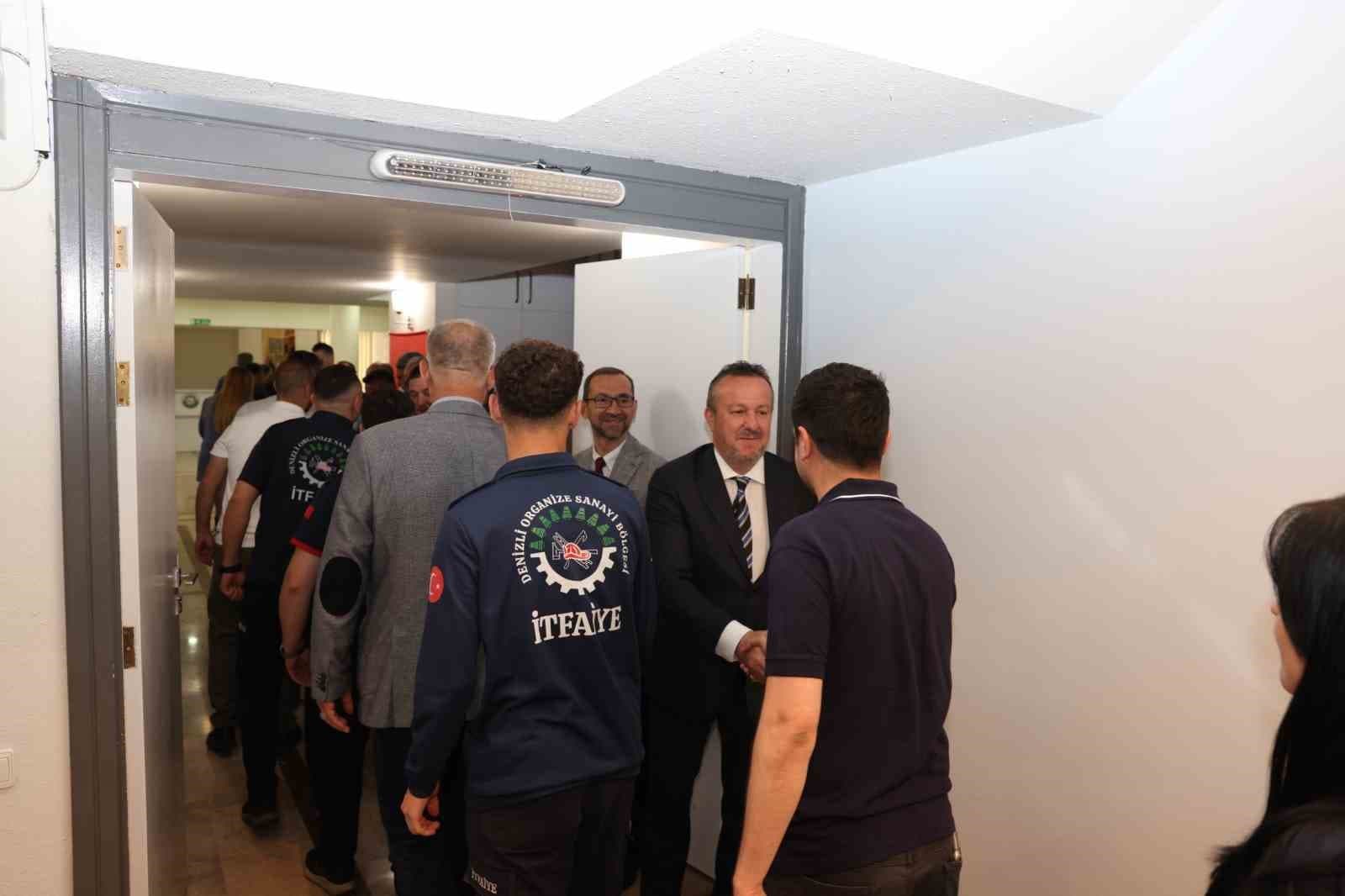 Denizli OSB’de geleneksel bayramlaşma programı gerçekleştirildi