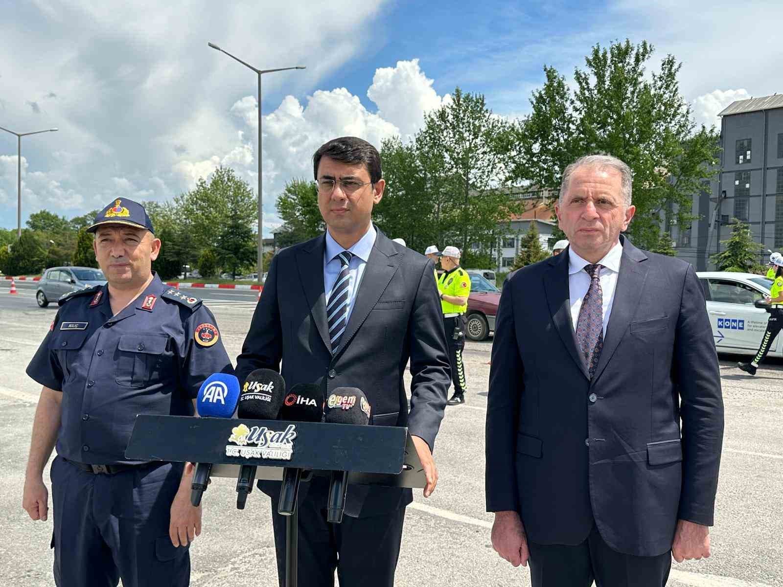 Uşak’ta bayram süresince 5 bin 214 güvenlik personeli görev yapacak