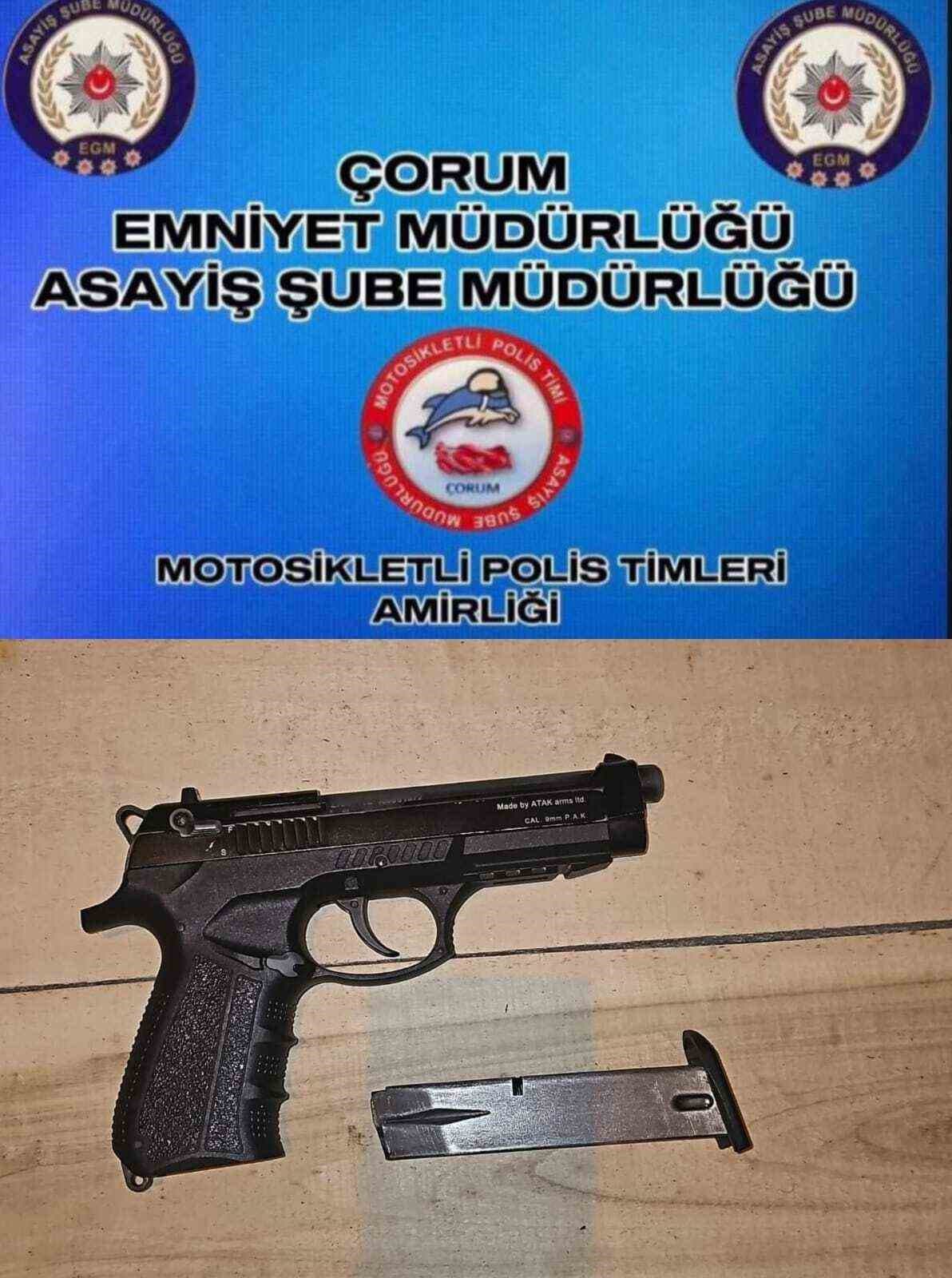 Çorum’da aranan 3 şahıs yakalandı