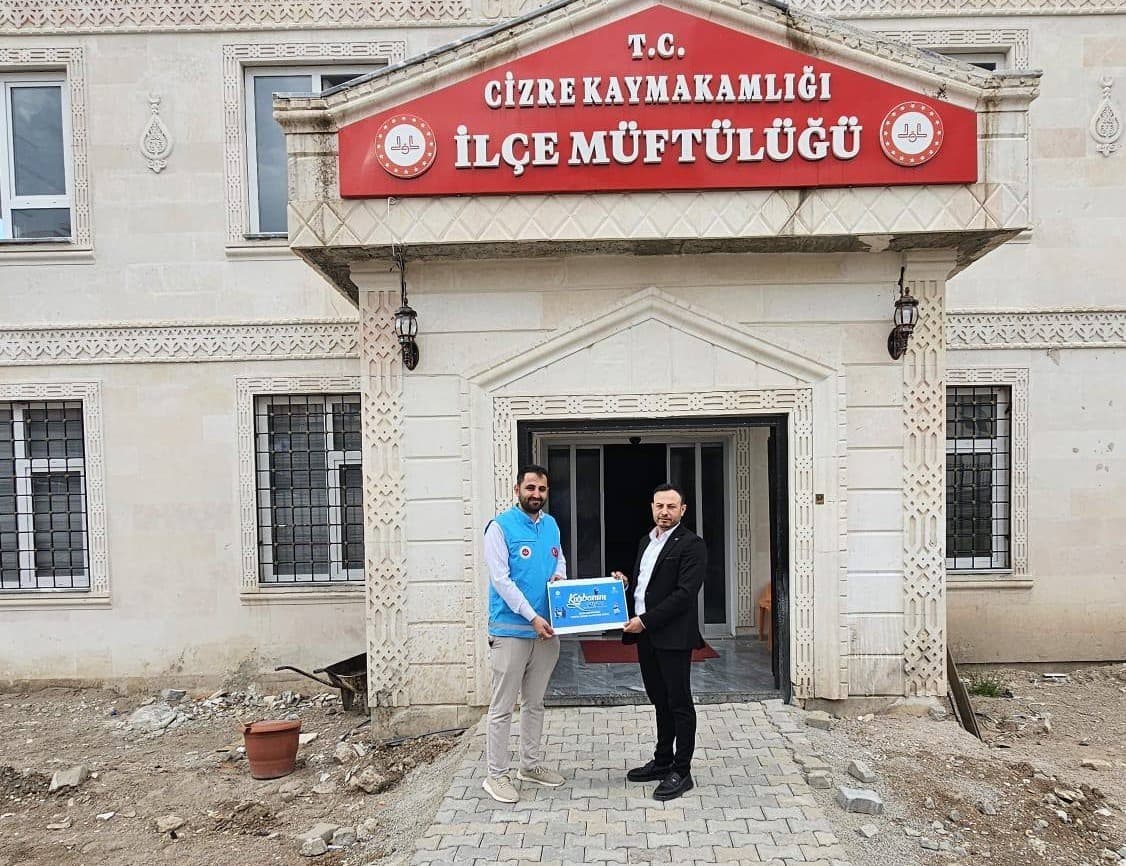 Cizre Kaymakamı Baycar, Türkiye Diyanet Vakfı kurban kampanyasına destek verdi