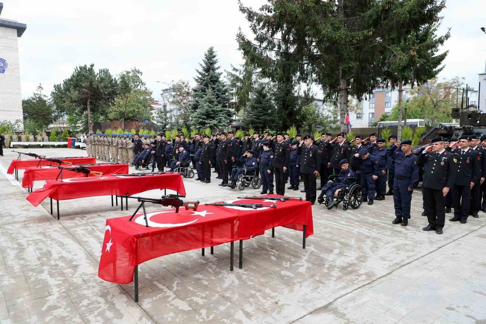 Ordu’da engelli bireyler temsili asker oldu