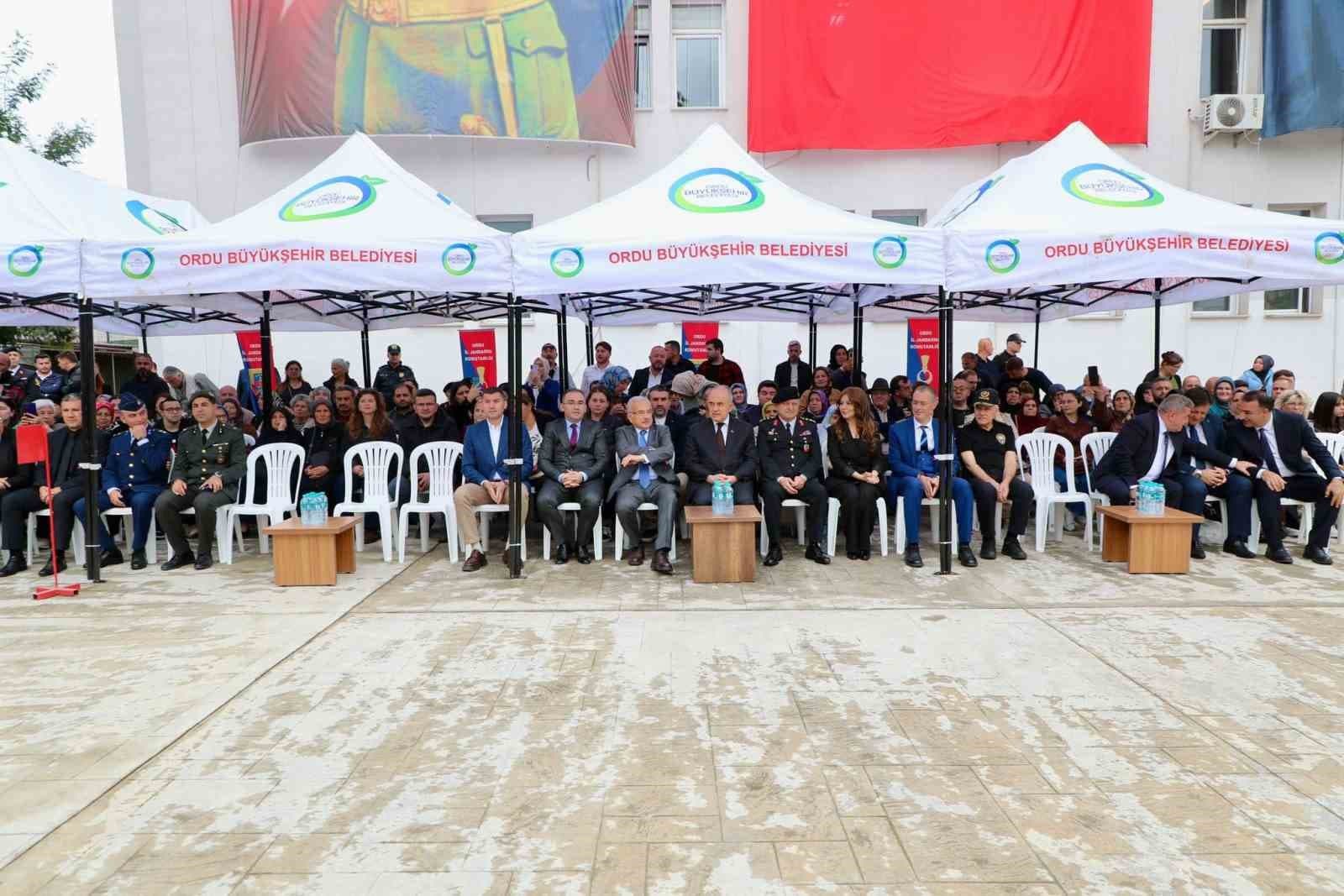 Ordu’da engelli bireyler temsili asker oldu