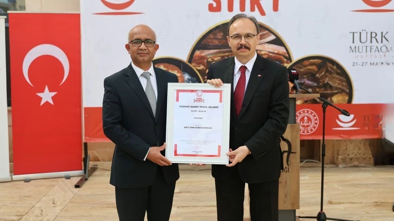 Siirt’in marka değeri "Zivzik narı" tescillendi