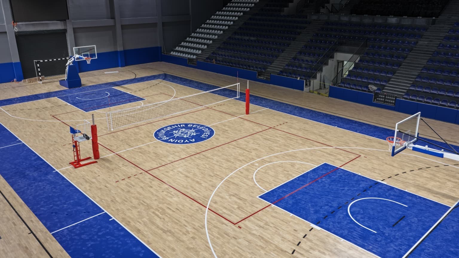 Aydın’da 3 bin kişilik spor salonunda sona gelindi