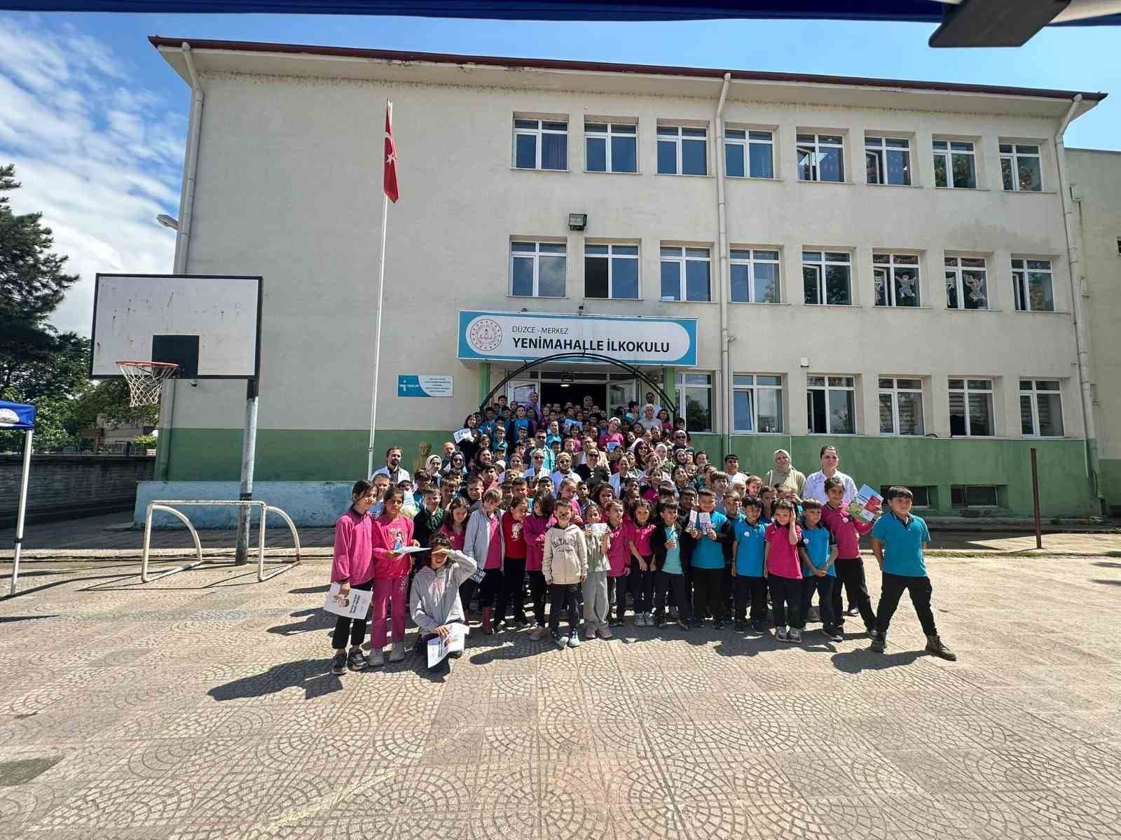 Düzce’de miniklere sağlık ve hareket bilinci aşılandı