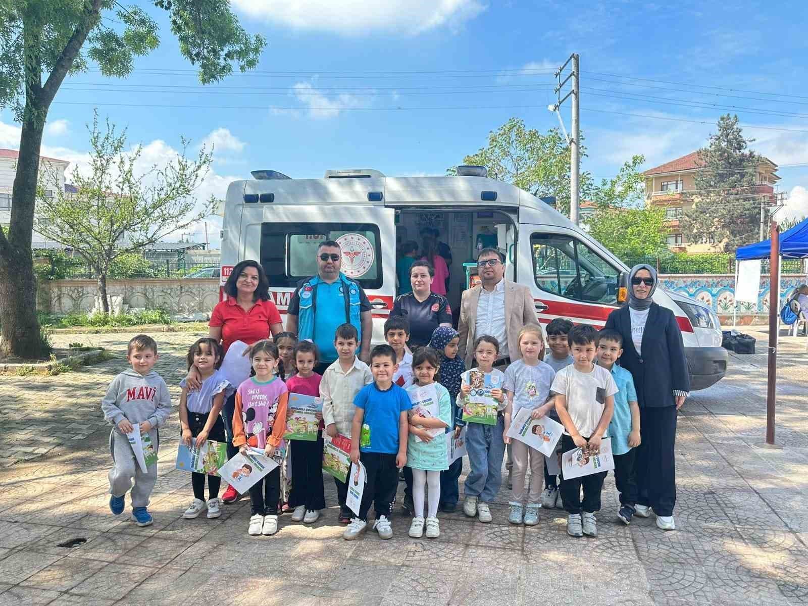 Düzce’de miniklere sağlık ve hareket bilinci aşılandı