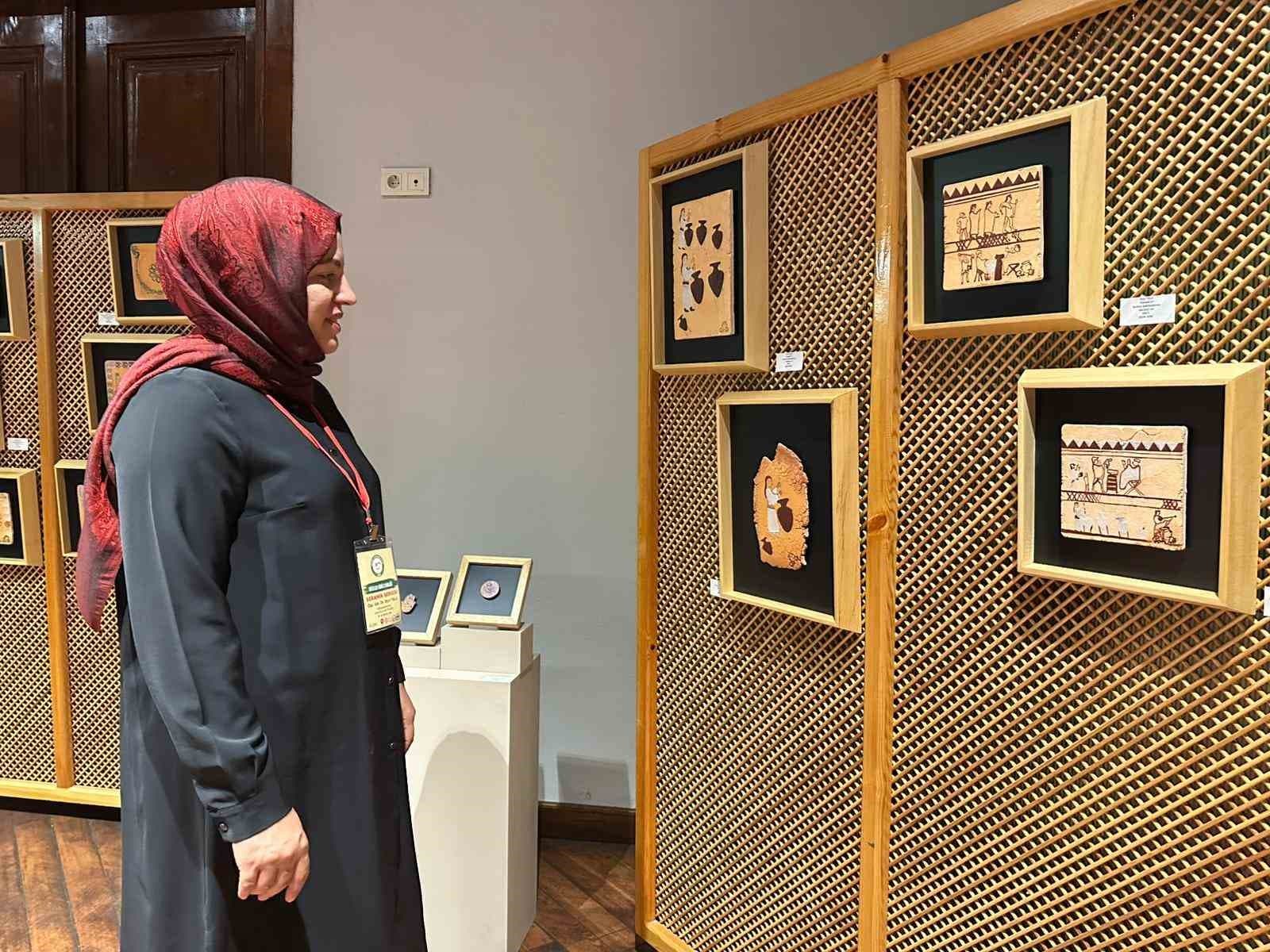 Çankırı’da el emeği eserler görücüye çıktı