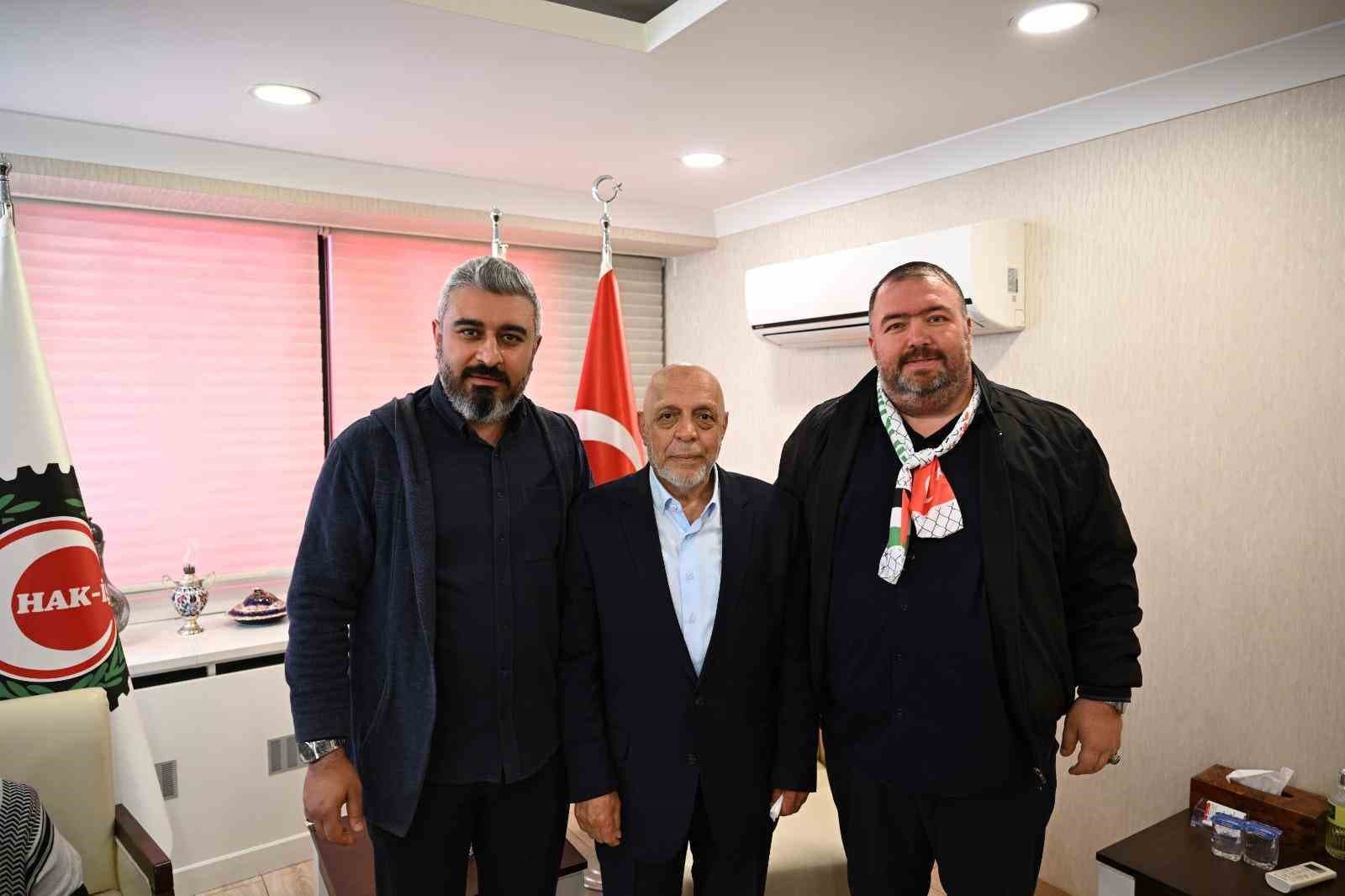 HAK-İŞ Genel Başkanı Mahmut Arslan coşkuyla karşılandı