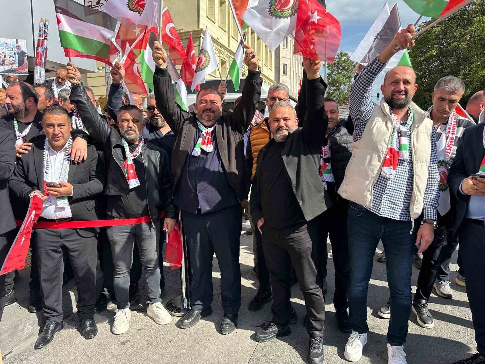 HAK-İŞ Genel Başkanı Mahmut Arslan coşkuyla karşılandı