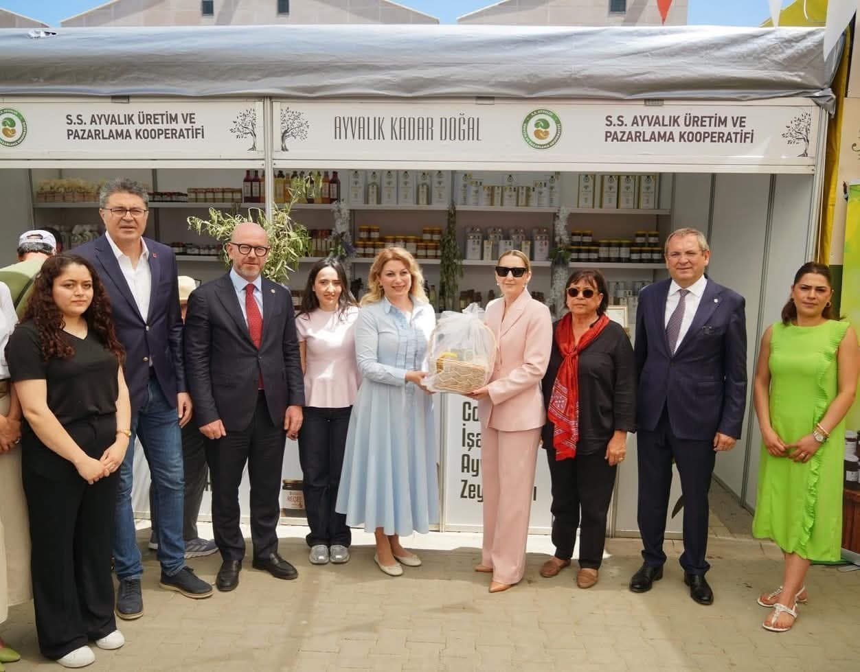 GastroFest’e damgasını vuran Ayvalık Kooperatifi’ne ilgi sürüyor