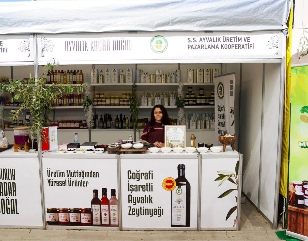 GastroFest’e damgasını vuran Ayvalık Kooperatifi’ne ilgi sürüyor