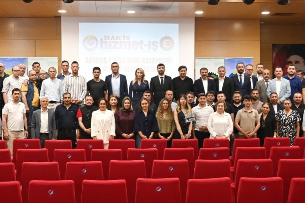 Hizmet-İş Antalya 2 Nolu Şube Başkanlığı’na Harun Ünal seçildi