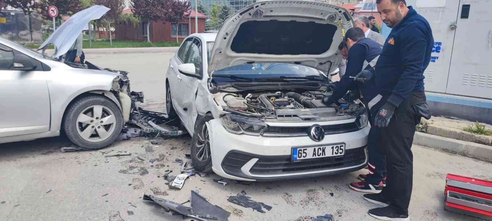 Van’da trafik kazası: 1 yaralı