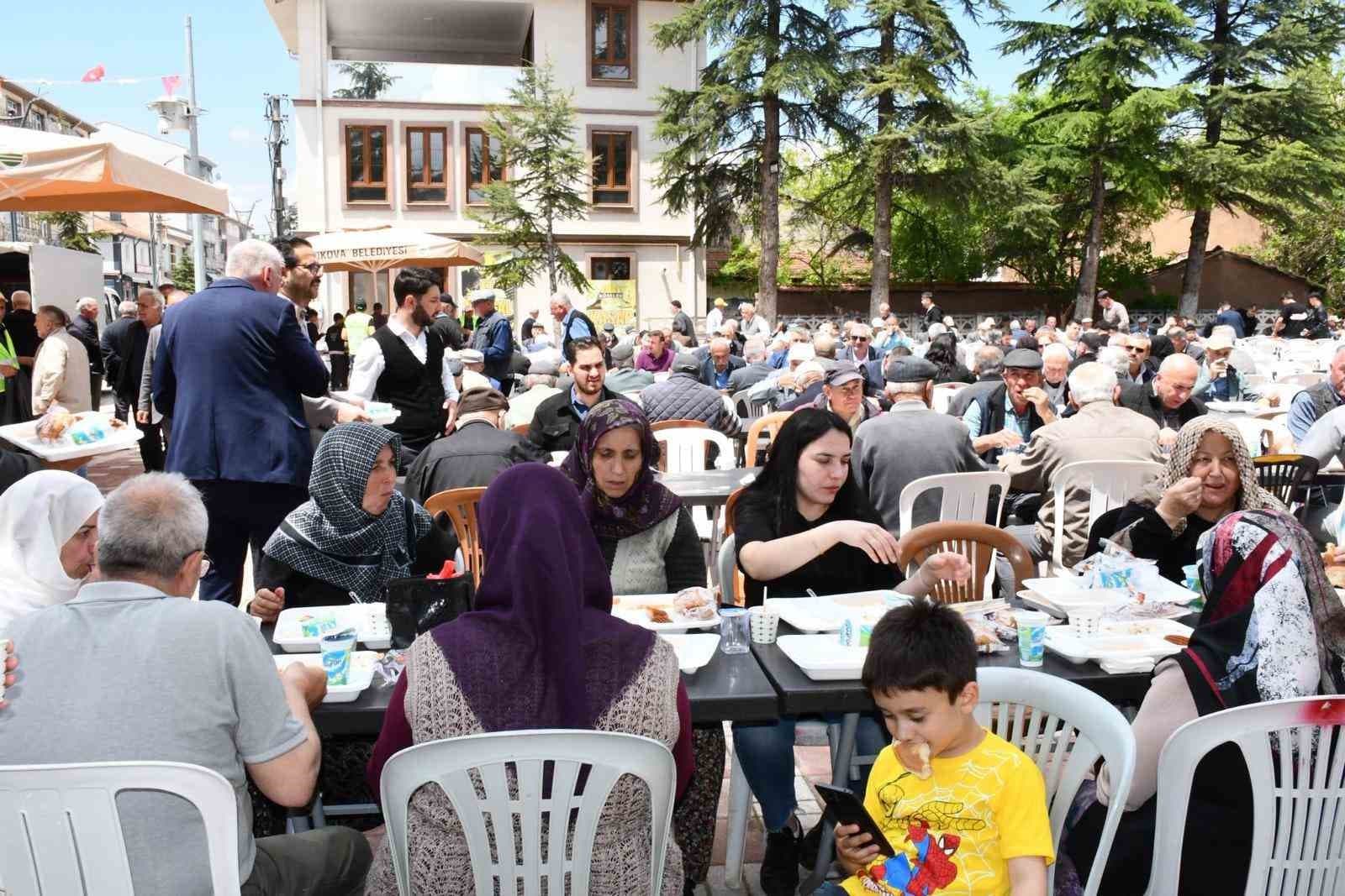 Beylikova’da yağmur ve şükür duası yapıldı