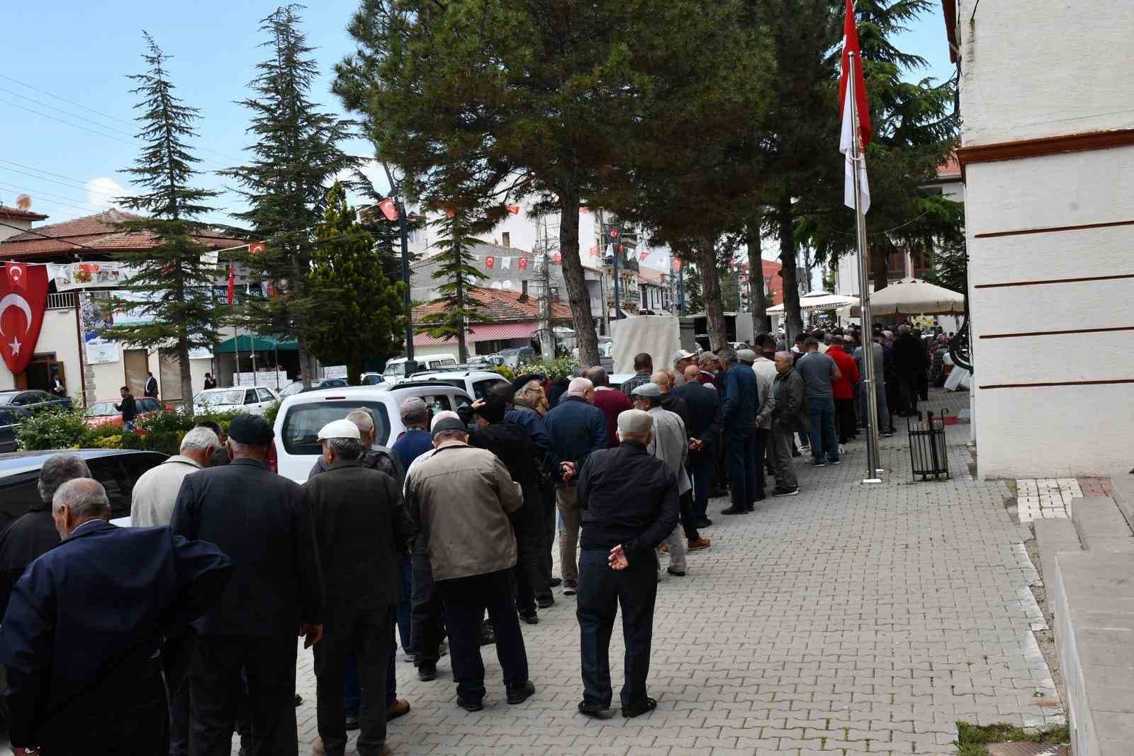 Beylikova’da yağmur ve şükür duası yapıldı