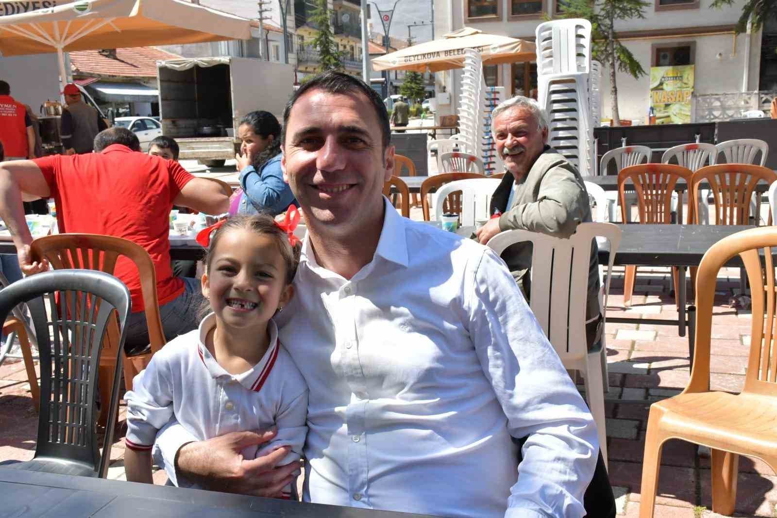 Beylikova’da yağmur ve şükür duası yapıldı