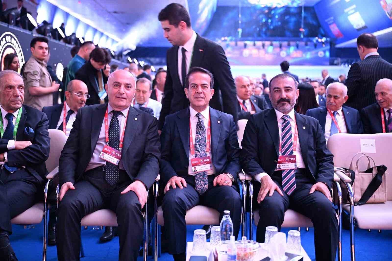 ETSO heyeti TOBB 82. genel kuruluna katıldı