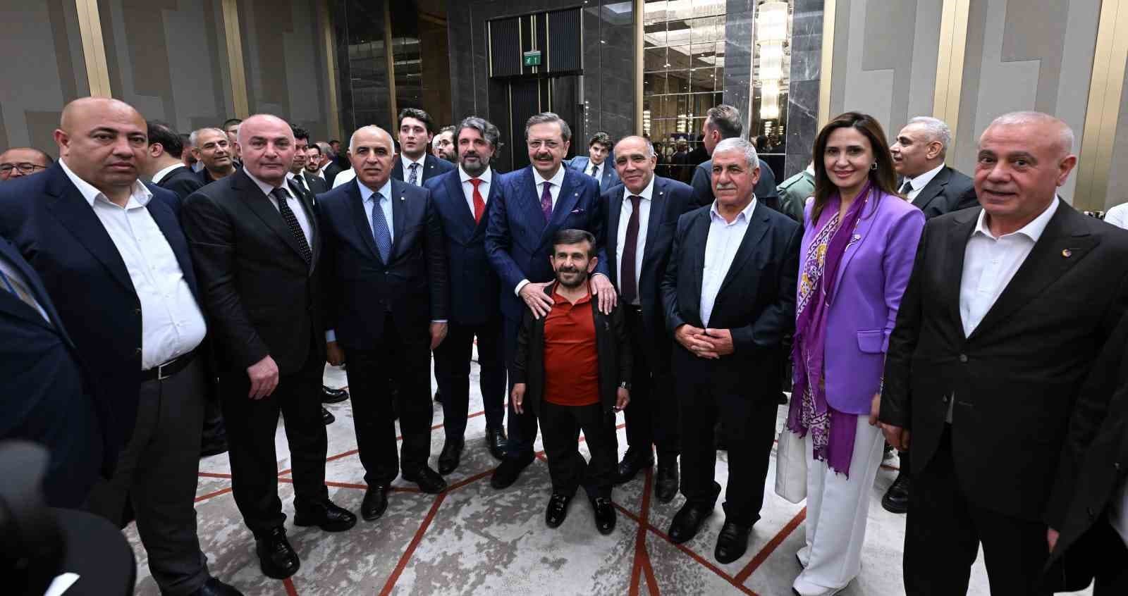 ETSO heyeti TOBB 82. genel kuruluna katıldı